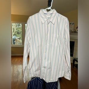 Express Men’s long sleeved, button up dress shirt